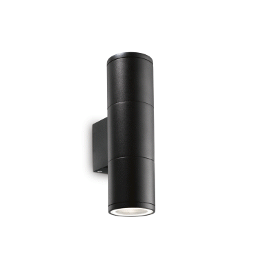 LAMPADA APPLIQUE GUN AP2 SMALL NERO - IDEAL LUX 100395 product photo Photo 01 3XL