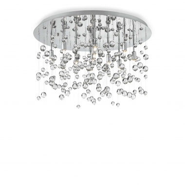 LAMPADA PLAFONIERA NEVE PL8 BIANCO - IDEAL LUX 101170 product photo Photo 01 3XL