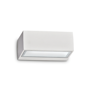 LAMPADA APPLIQUE TWIN AP1 BIANCO - IDEAL LUX 115351 product photo Photo 01 3XL