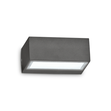 LAMPADA APPLIQUE TWIN AP1 ANTRACITE - IDEAL LUX 115368 product photo Photo 01 3XL