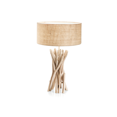 LAMPADA TAVOLO DRIFTWOOD TL1 - IDEAL LUX 129570 product photo Photo 01 3XL