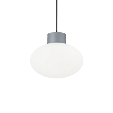 LAMPADA SOSPENSIONE CLIOM SP1 GRIGIO - IDEAL LUX 144238 product photo Photo 01 3XL