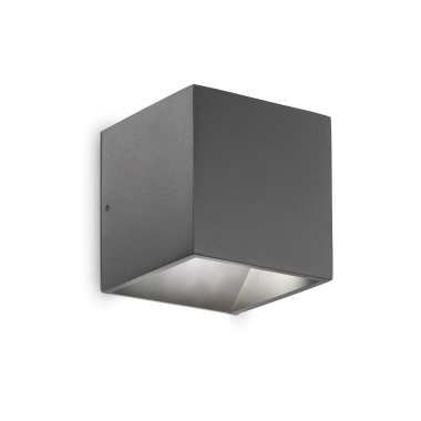 LAMPADA APPLIQUE RUBIK AP1 D10ANTRACITE4000K - IDEAL LUX 149738 product photo Photo 01 3XL