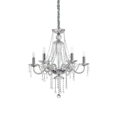 LAMPADA SOSPENSIONE AMADEUS SP6 - IDEAL LUX 168753 product photo Photo 01 3XL