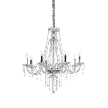 LAMPADA SOSPENSIONE AMADEUS SP8 - IDEAL LUX 168777 product photo Photo 01 3XL