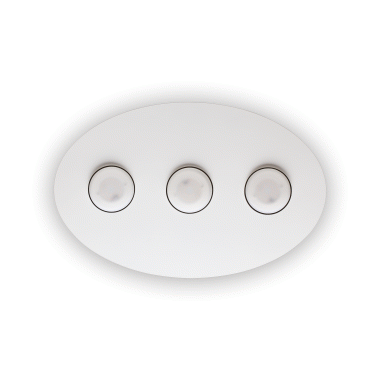 LAMPADA PLAFONIERA LOGOS PL3 - IDEAL LUX 175768 product photo Photo 01 3XL