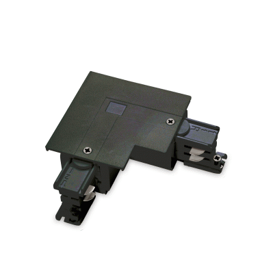 LAMPADA LINKTRIMMAINCONNECTORCORNERLEFTON - OFF NERO - IDEAL LUX 188126 product photo Photo 01 3XL