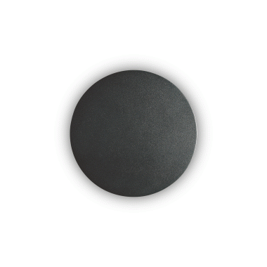 LAMPADA APPLIQUE COVERAPD15ROUND NERO - IDEAL LUX 195742 product photo Photo 01 3XL