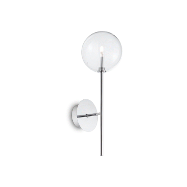 LAMPADA APPLIQUE EQUINOXE AP1 CROMO - IDEAL LUX 200132 product photo Photo 01 3XL