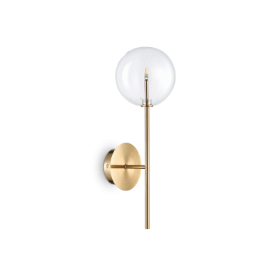 LAMPADA APPLIQUE EQUINOXE AP1 OTTONE ANTICO - IDEAL LUX 200149 product photo Photo 01 3XL