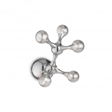 LAMPADA DA PARETE APPLIQUE NODI CROMO AP5 - IDEAL LUX 200477 product photo Photo 01 3XL