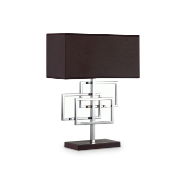 LAMPADA TAVOLO LUXURY TL1 CROMO - IDEAL LUX 201078 product photo Photo 01 3XL