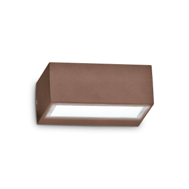 LAMPADA APPLIQUE TWIN AP1 COFFEE - IDEAL LUX 213330 product photo Photo 01 3XL