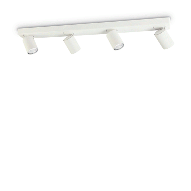 LAMPADA PLAFONIERA RUDY PL4 BIANCO - IDEAL LUX 229089 product photo Photo 01 3XL