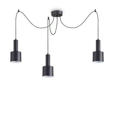 LAMPADA SOSPENSIONE HOLLY SP3 NERO - IDEAL LUX 231594 product photo Photo 01 3XL