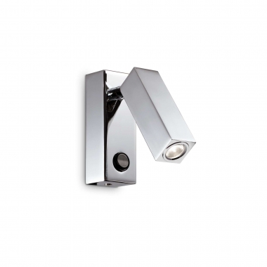 LAMPADA DA PARETE APPLIQUE PAGEAPSQUARE CROMO - IDEAL LUX 233703 product photo Photo 01 3XL