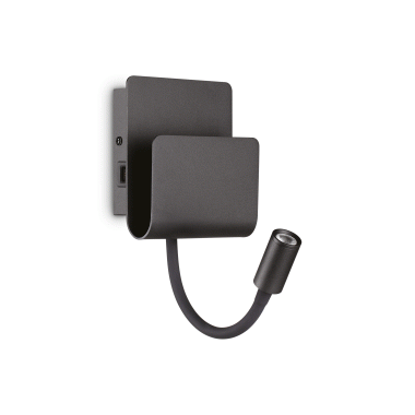 LAMPADA APPLIQUE PROBE AP2 NERO - IDEAL LUX 237930 product photo Photo 01 3XL