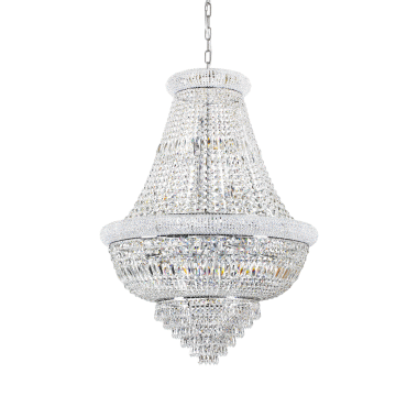 LAMPADA SOSPENSIONE DUBAI SP2 4 CROMO - IDEAL LUX 243597 product photo Photo 01 3XL