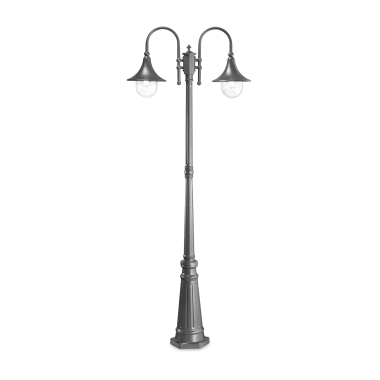 LAMPADA TERRA CIMA PT2 ANTRACITE - IDEAL LUX 246833 product photo Photo 01 3XL