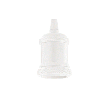 PORTA LAMPADA E27GHIERA BIANCO LAMPADA - IDEAL LUX 249186 product photo Photo 01 3XL