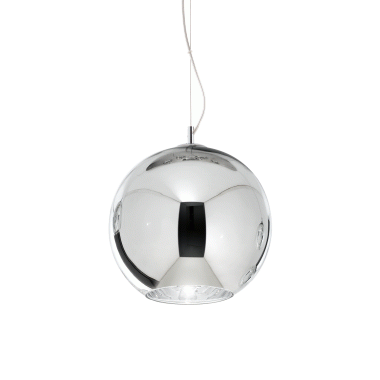 LAMPADA SOSPENSIONE NEMO SP1 D30 CROMO - IDEAL LUX 250335 product photo Photo 01 3XL