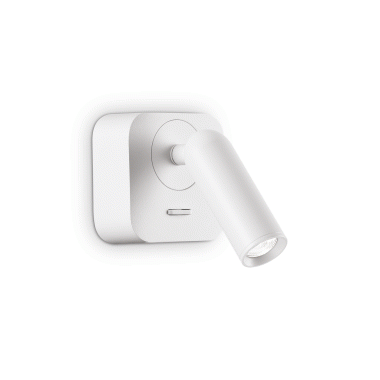 LAMPADA APPLIQUE BEANSQUAREAP BIANCO - IDEAL LUX 260648 product photo Photo 01 3XL