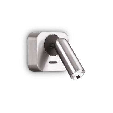 LAMPADA APPLIQUE BEANSQUAREAP NICKEL - IDEAL LUX 260679 product photo Photo 01 3XL