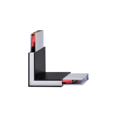 LAMPADA LINUSCORNER NERO 4000K - IDEAL LUX 268118 product photo Photo 01 3XL