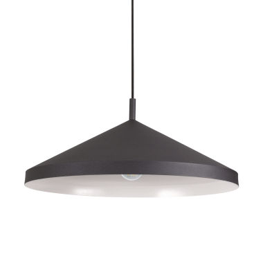 LAMPADA SOSPENSIONE YURTA SP1 D50 NERO - IDEAL LUX 281582 product photo Photo 01 3XL