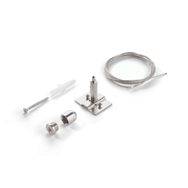 LAMPADA EGOKITPENDANTONLYSTEELCABLE2MT BIANCO - IDEAL LUX 282756 product photo Photo 01 3XL