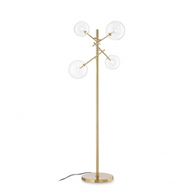 PIANTANAEQUINOXEPT44LUCIG9IN METALLO OTTONE ANTICO EVETRO - IDEAL LUX 290966 product photo Photo 01 3XL