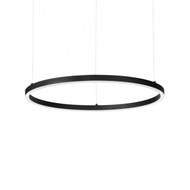 LAMPADA A SOSPENSIONE ORACLESLIMSPD090ROUN D40 00KON - OFF NERO NERO - IDEAL LUX 304441 product photo Photo 01 3XL
