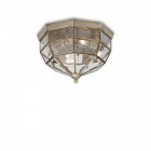 PLAFONIERA NORMA PL3 METALLO BRUNITO - IDEAL LUX 004426 product photo