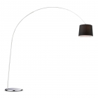 LAMPADA DA TERRA DORSALE PT1 NERO - IDEAL LUX 014371 product photo