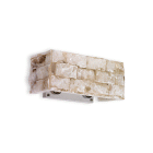 LAMPADA APPLIQUE CARRARA AP2 - IDEAL LUX 018775 product photo