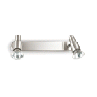 LAMPADA APPLIQUE SLEM AP2 NICKEL - IDEAL LUX 018836 product photo