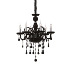 LAMPADA SOSPENSIONE GIUDECCA SP6 NERO - IDEAL LUX 032504 product photo