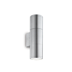 LAMPADA APPLIQUE GUN AP2 SMALL ALLUMINIO - IDEAL LUX 033013 product photo