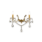 LAMPADA APPLIQUE FLORIAN AP2 ORO - IDEAL LUX 035659 product photo
