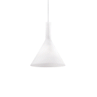 LAMPADA SOSPENSIONE COCKTAIL SP1 SMALL BIANCO - IDEAL LUX 074337 product photo