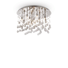 LAMPADA PLAFONIERA MOONLIGHT PL1 2 CROMO - IDEAL LUX 077802 product photo