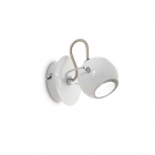 LAMPADA PARETE LUNARE AP1 BIANCO - IDEAL LUX 077888 product photo