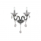 LAMPADA DA PARETE APPLIQUE COLOSSAL AP2 GRIGIO - IDEAL LUX 081496 product photo