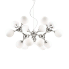 LAMPADA SOSPENSIONE NODI SP1 5 BIANCO - IDEAL LUX 082073 product photo
