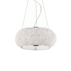 LAMPADA SOSPENSIONE PASHA ' SP6 CROMO - IDEAL LUX 082158 product photo