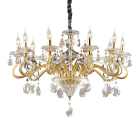 LAMPADA SOSPENSIONE NEGRESCO SP1 0 ORO - IDEAL LUX 087771 product photo