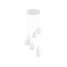 LAMPADA SOSPENSIONE SOFT SP6 BIANCO - IDEAL LUX 087818 product photo