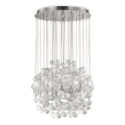 LAMPADA SOSPENSIONE BOLLICINE SP1 4 BIANCO - IDEAL LUX 087924 product photo