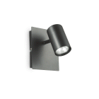 LAMPADA APPLIQUE SPOT AP1 NERO - IDEAL LUX 115481 product photo