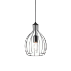 LAMPADA SOSPENSIONE AMPOLLA - 2 SP1 NERO - IDEAL LUX 148151 product photo